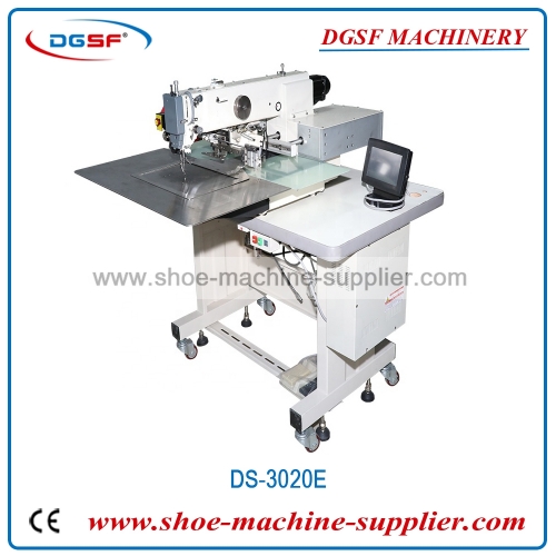 Automatic electronic pattern industrial sewing machine for glove and shoe-pad DS-3020E