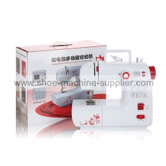 Home sewing machine with LCD screen and microcomputer with 30 kinds of stitches and thick seaming FHSM-702